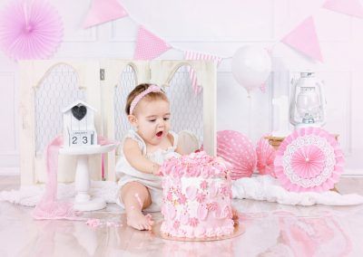 Fotografía Smash Cake en Alzira Valencia