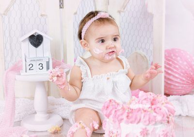 Fotografía Smash Cake en Alzira Valencia